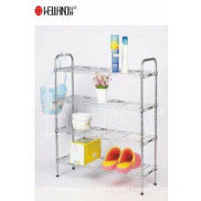 Adjustable Chrome Metal Bathroom Shelf (CJ603090B4C)